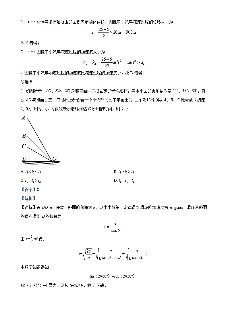 湖南省常德市汉寿县第一中学2023-2024学年高二下学期5月期中考试物理试题(解析版)第2页