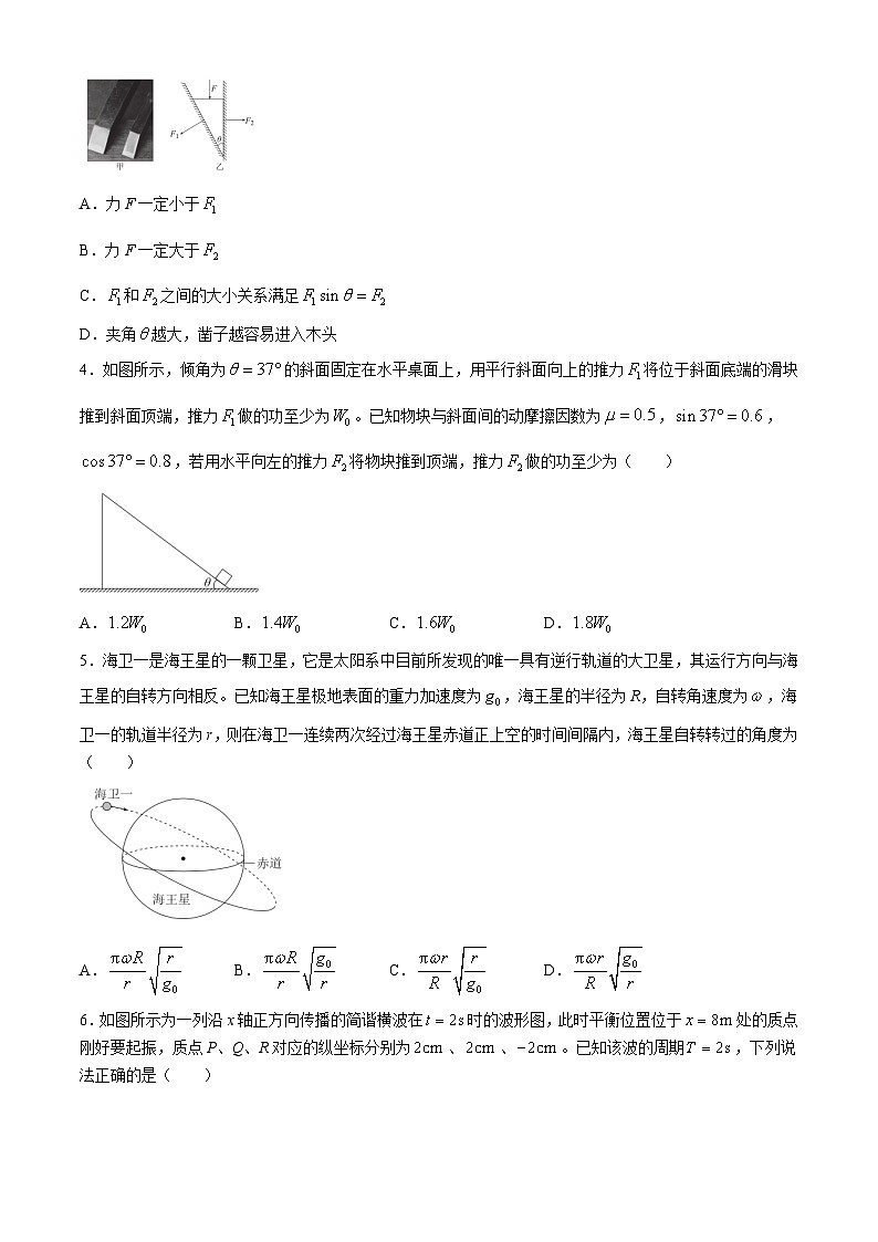 2024届东北三省高三下学期5月份大联考物理试卷第2页