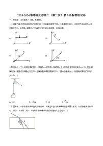 2023-2024学年重庆市高三（第三次）联合诊断物理试卷（含详细答案解析）