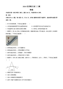 2024届北京市顺义区高三下学期三模物理试题试题