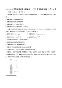 湖北省腾云联盟2023-2024学年高一下学期5月联考物理试卷B卷