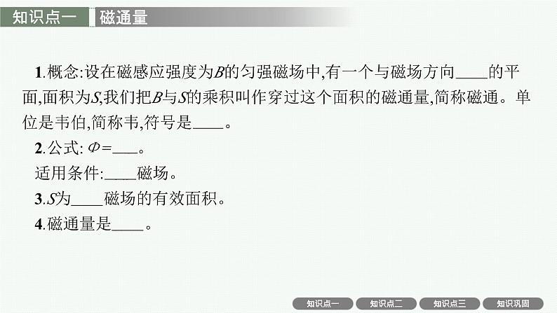 2025届高三一轮复习物理课件(人教版新高考新教材)第1讲 电磁感应现象 楞次定律06