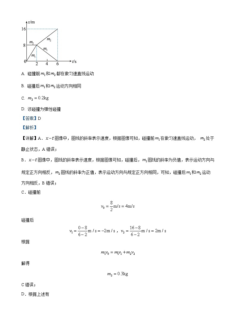 辽宁省沈阳市郊联体2022-2023学年高一下学期期末物理试题03