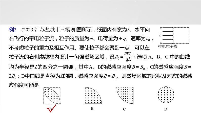 2025年高考物理大一轮复习 第十一章 微点突破6 磁聚焦 磁发散 课件及学案07