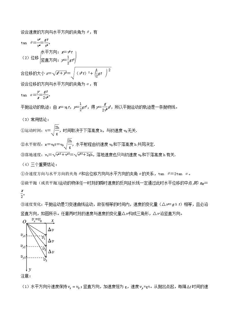 高考物理一轮复习专题4.2曲线运动-抛体运动-(原卷版+解析)第2页