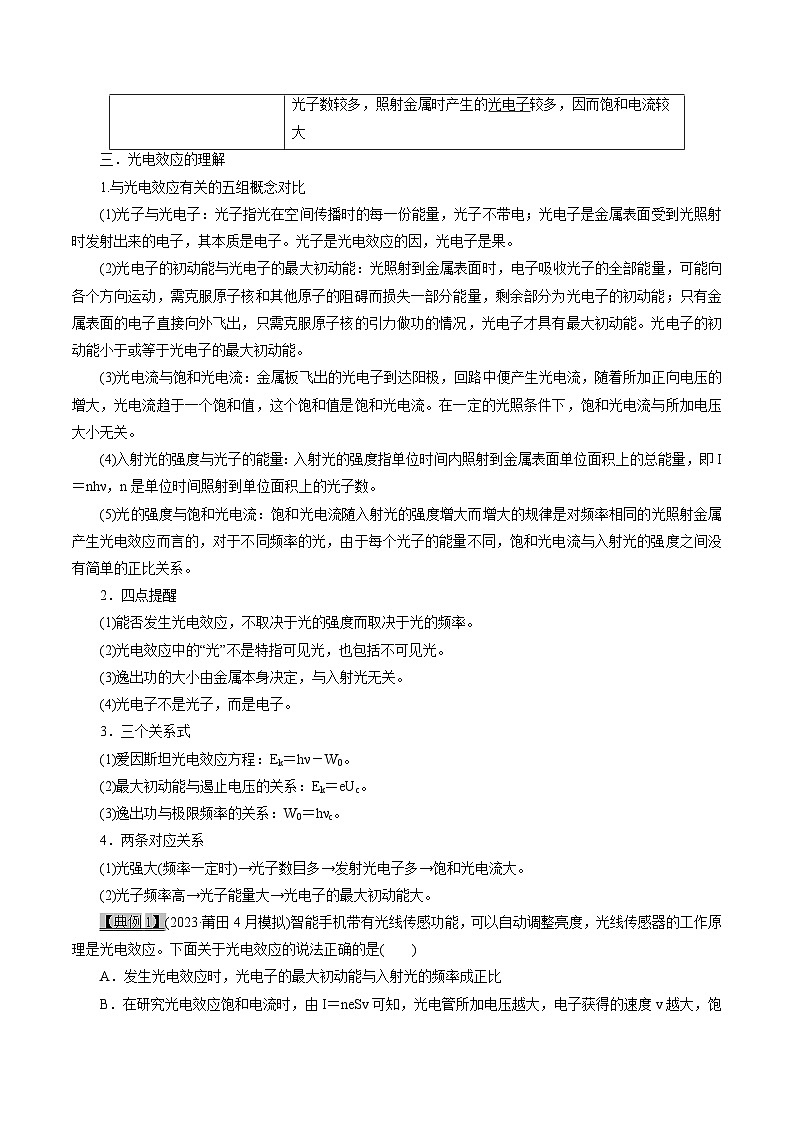 高考物理一轮复习专题16.1光电效应 波粒二象性和原子结构(原卷版+解析)第3页