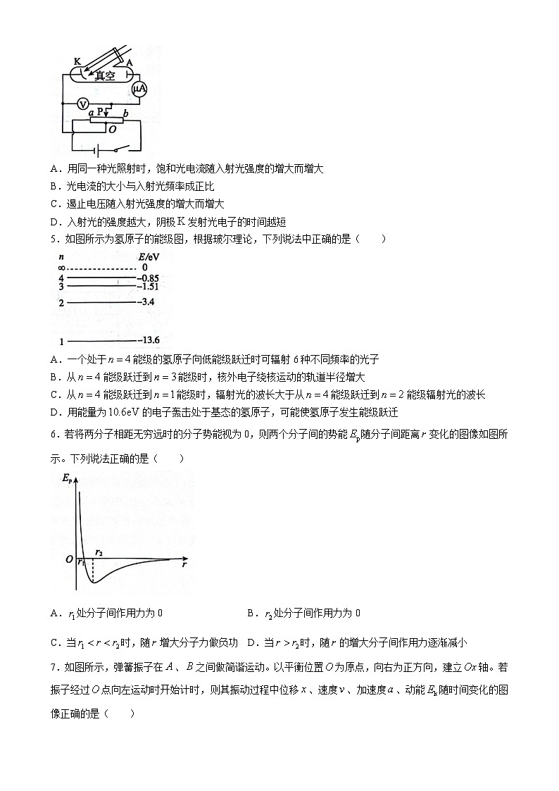 2024滄州高二下學(xué)期7月期末考試物理含解析第2頁