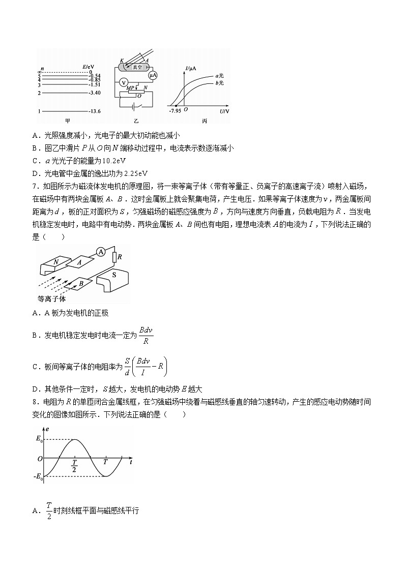 2024江西省重点中学协作体高二下学期期末考试物理含解析第3页