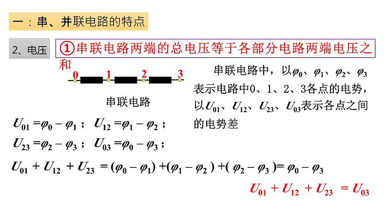 高中物理人教版2019必修第三册11-4串联电路和并联电路精品课件2第7页