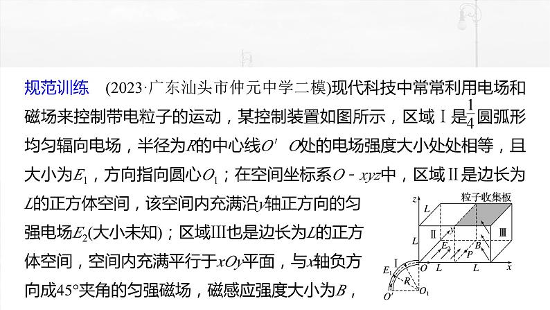 2025年高考物理大一轮复习第十一章 阶段复习(四) 电场和磁场(课件+讲义+练习)06