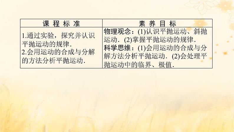 2025版高考物理全程一轮复习第四章曲线运动第二讲抛体运动课件第2页