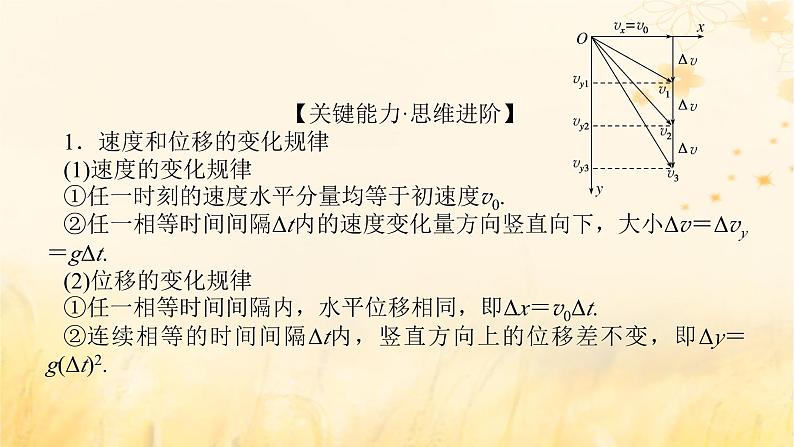2025版高考物理全程一轮复习第四章曲线运动第二讲抛体运动课件第7页