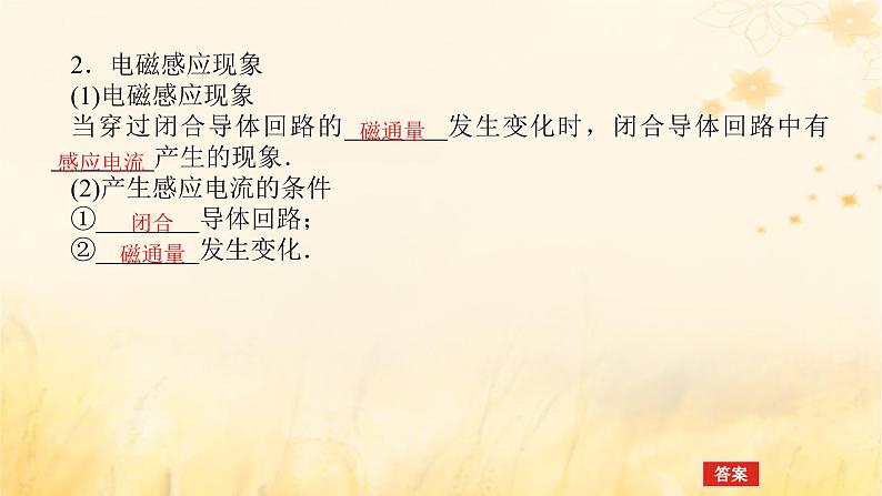 2025版高考物理全程一轮复习第十二章电磁感应第一讲电磁感应现象楞次定律课件第6页