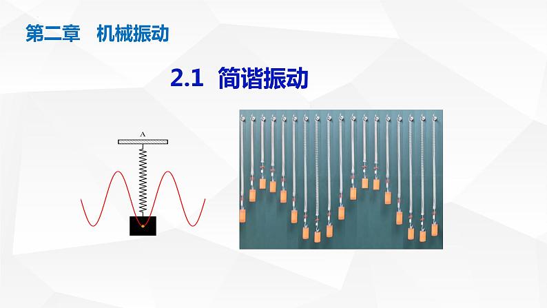 2.1简谐振动第1页