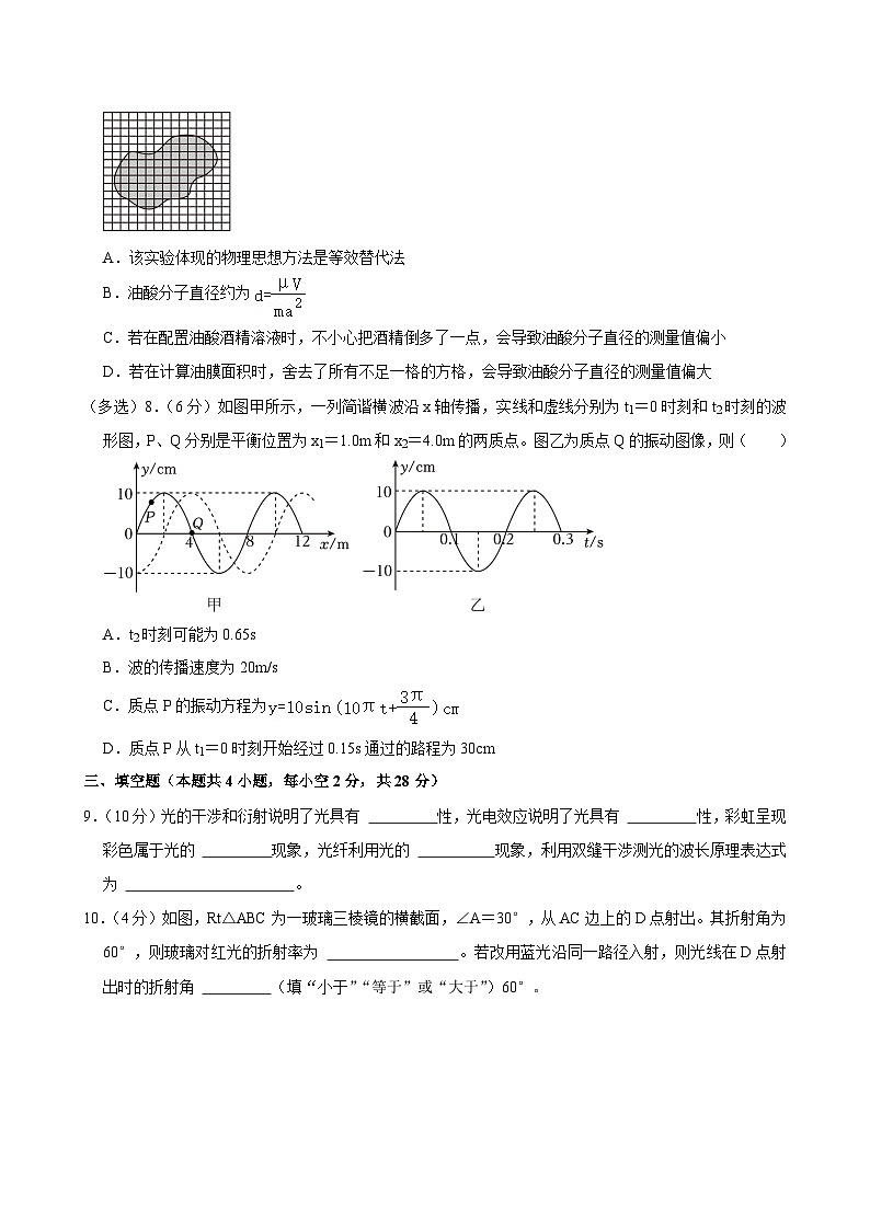 福建省福州外国语学校2023-2024学年高二下学期期末物理试卷第3页