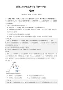 辽宁2024年新高二上学期开学摸底考物理试卷+答案