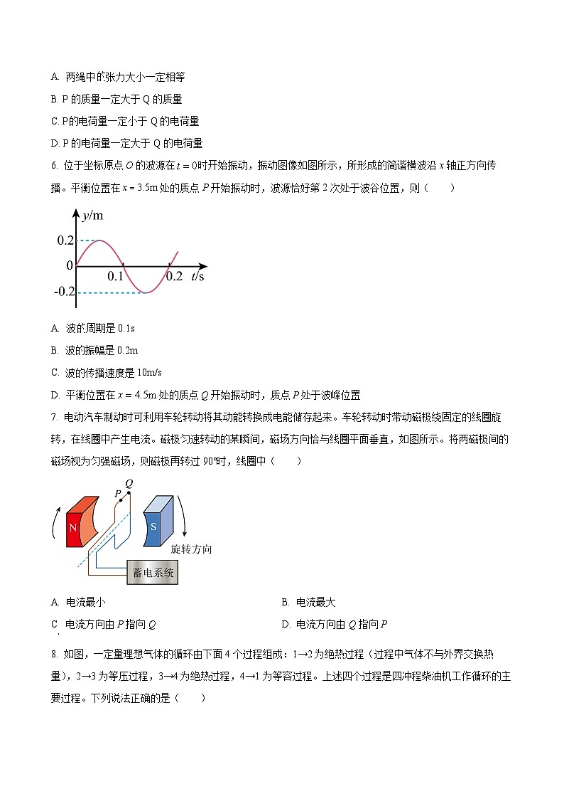 2024年高考新课标卷理综物理高考真题解析(原卷+解析)02