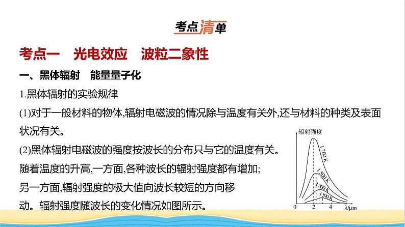 江苏版高考物理复习专题一0六近代物理初步教学课件第1页