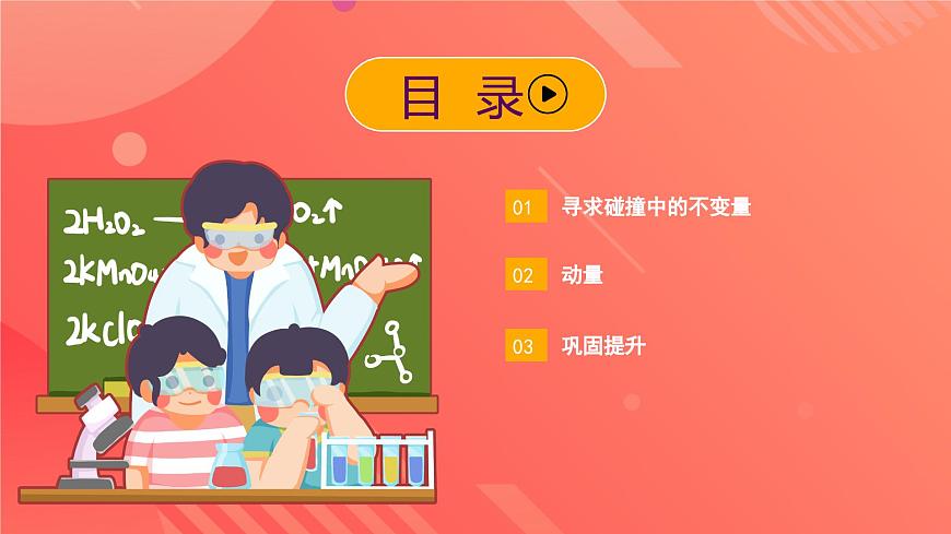 人教版（2019）高中物理選擇性必修第一冊 1.1《動量》課件第2頁