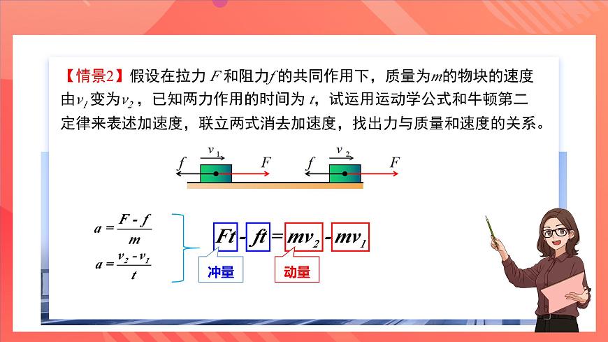 人教版（2019）高中物理選擇性必修第一冊 1.2《動量定理》課件第7頁