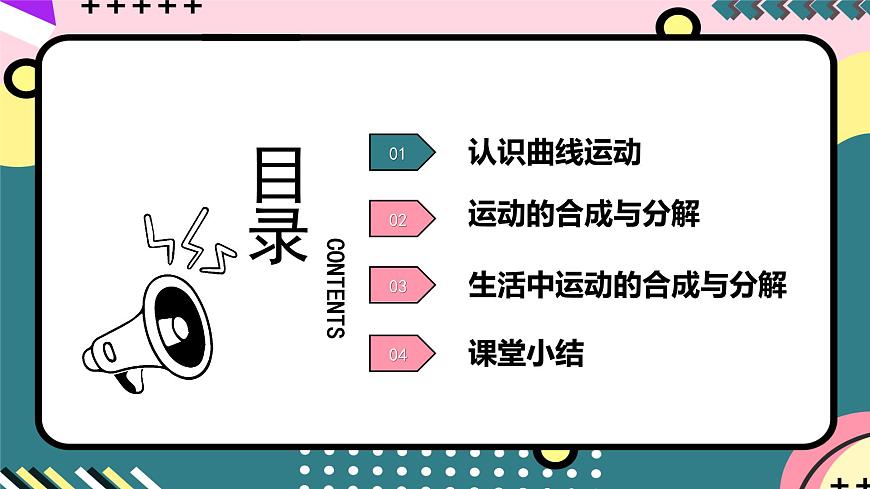 魯科版（2019）高中物理選擇性必修第二冊 2.1 《運動的合成與分解》課件第5頁