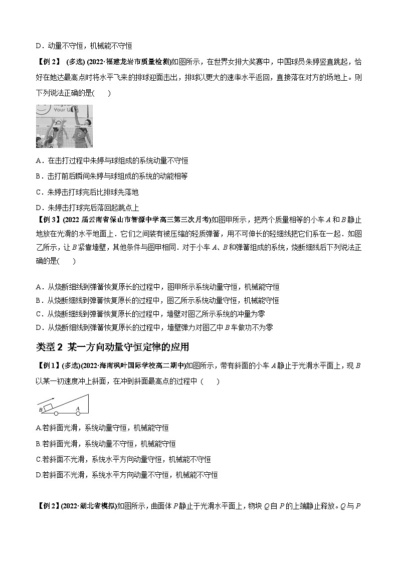 高考物理一轮复习专题15动量守恒定律及其应用(原卷版+解析)第2页