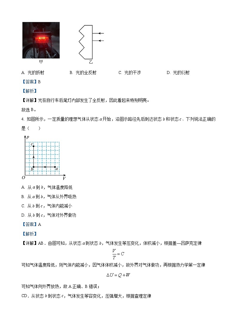 辽宁省葫芦岛市2023-2024学年高二下学期期末考试物理试卷(解析版)第2页