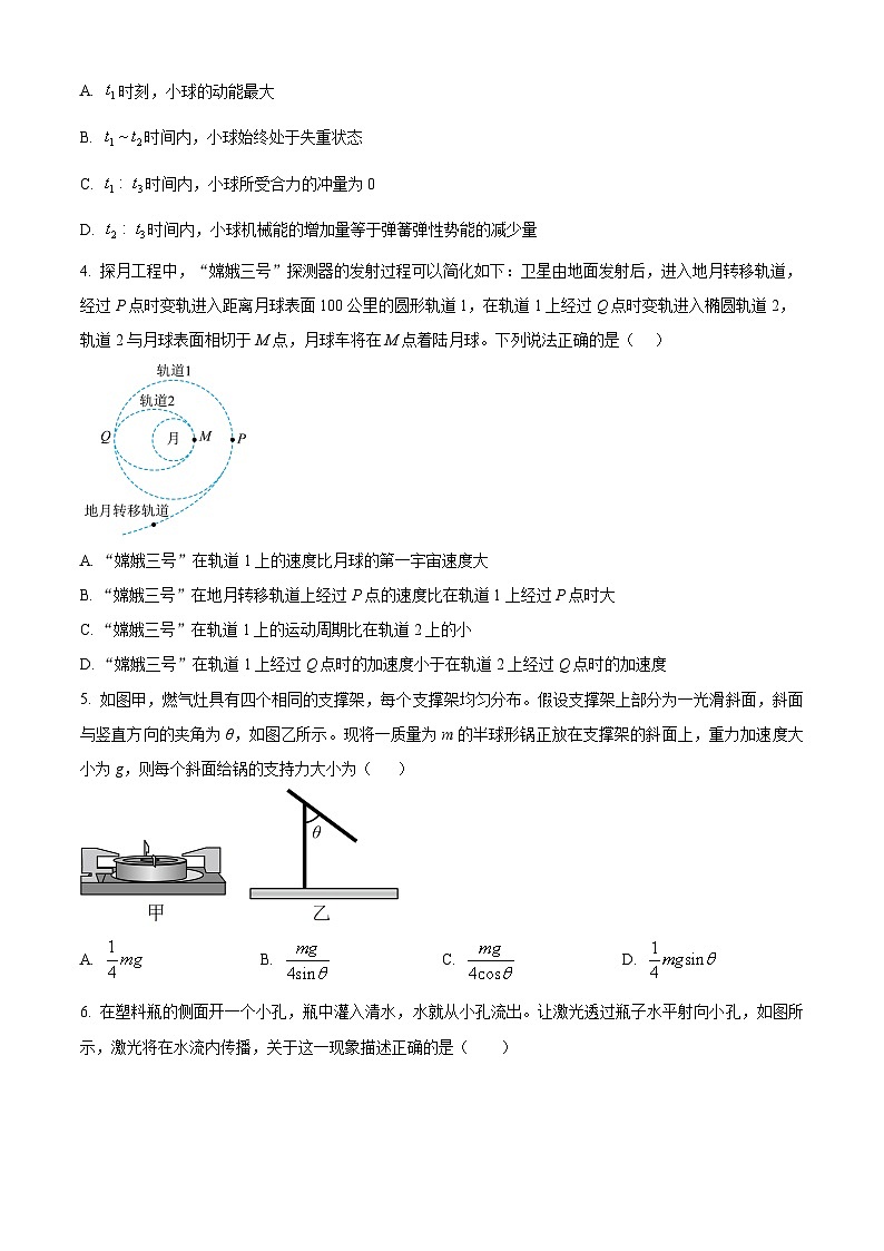 湖南省衡阳市衡阳县第二中学2024-2025学年高三上学期开学摸底考试物理试卷 A卷(原卷版)第2页