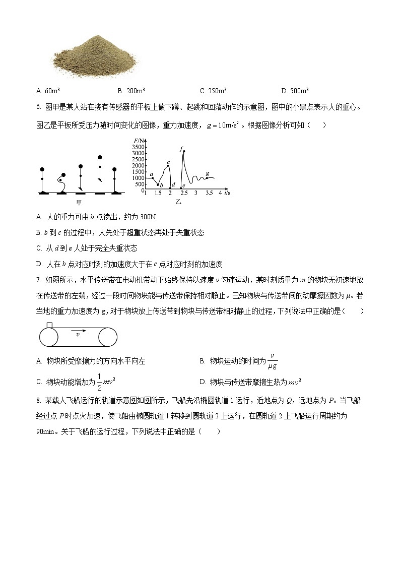 北京市首都师范大学附属中学2024-2025学年高三上学期开学考物理试卷(原卷版+解析版)02