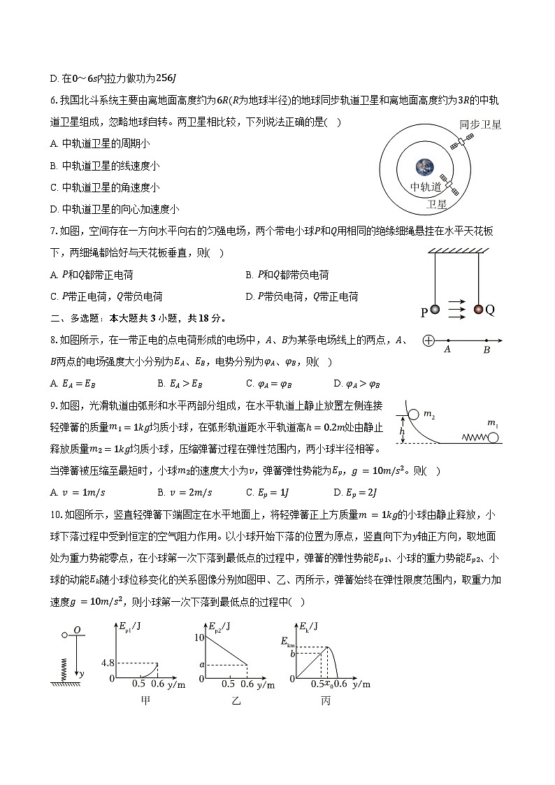 2023-2024学年辽宁省葫芦岛市高一(下)期末物理试卷(含解析)02