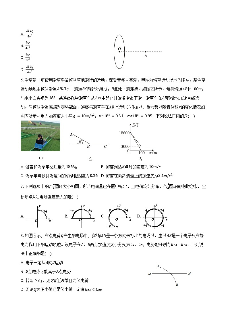 2024-2025学年山东省菏泽市成武县伯乐高级中学高二(上)开学物理试卷(含解析)第2页