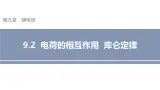 沪科版2020上海高二物理必修第三册 9.2电荷的相互作用库仑定律（课件）