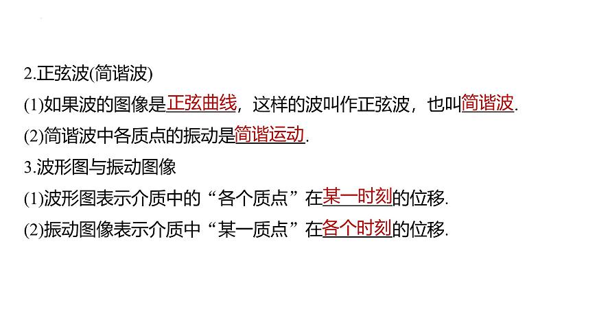 滬科版2020上海高二物理選修一 3.2機(jī)械波的描述(課件)第5頁