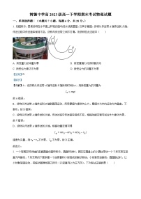 四川省成都市树德中学2023-2024学年高一下学期7月期末物理试题（Word版附解析）