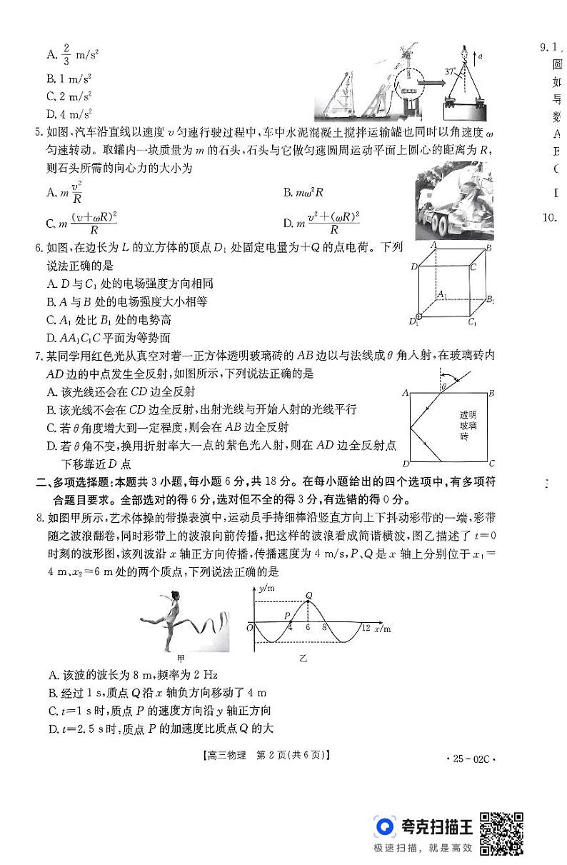 物理25-06-02C试卷第2页