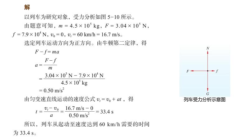 鲁科版2019高一物理必修一 5.3牛顿第二运动定律 课件08