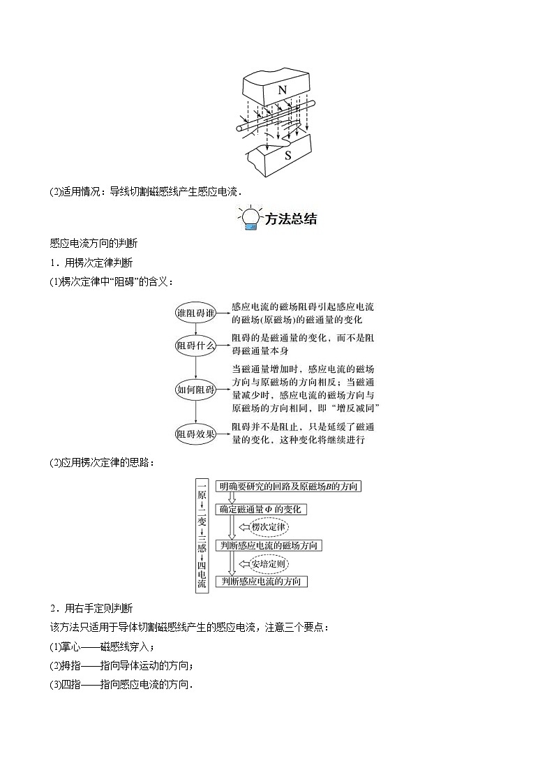新高考物理一輪復(fù)習(xí)重難點(diǎn)練習(xí)專題25  電磁感應(yīng)現(xiàn)象　楞次定律（原卷版）第3頁(yè)