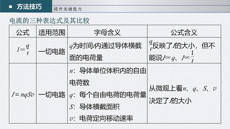 高考物理一轮复习讲义课件第9章 第1讲 电路的基本概念及电路分析(含解析)08