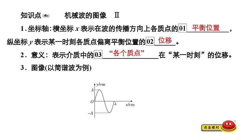 新高考物理一轮复习讲义课件第12章第2讲机械波(含解析)第6页