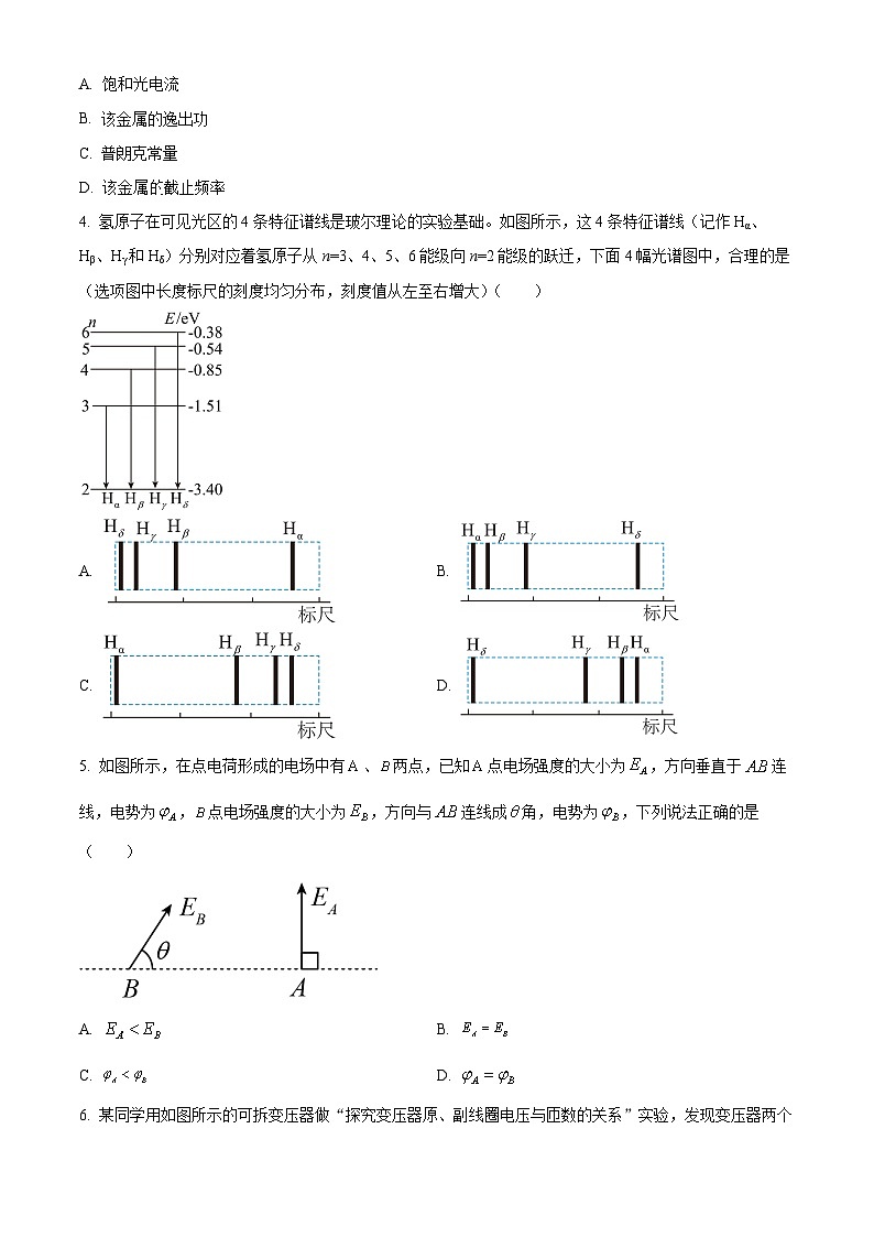 北京市北京交通大學(xué)附屬中學(xué)2023-2024學(xué)年高三下學(xué)期2月開學(xué)考試物理試卷  Word版無答案第2頁