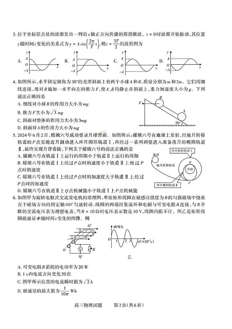 物理试题第2页