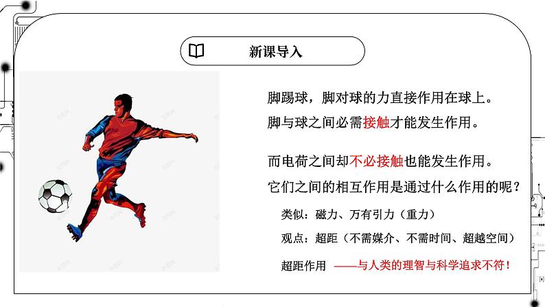 高中物理第一章静电场3电场电场强度电场线课件教科版必修第三册04