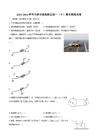 2023-2024学年天津市滨海新区高一（下）期末物理试卷（含详细答案解析）