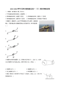 2023-2024学年天津市滨海新区高一（下）期末物理试卷（含详细答案解析）