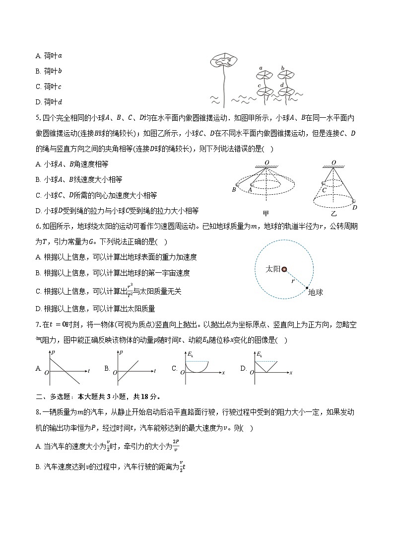 2024-2025学年湖南省衡阳市衡阳县第四中学高二(上)月考物理试卷(9月)(含解析)第2页