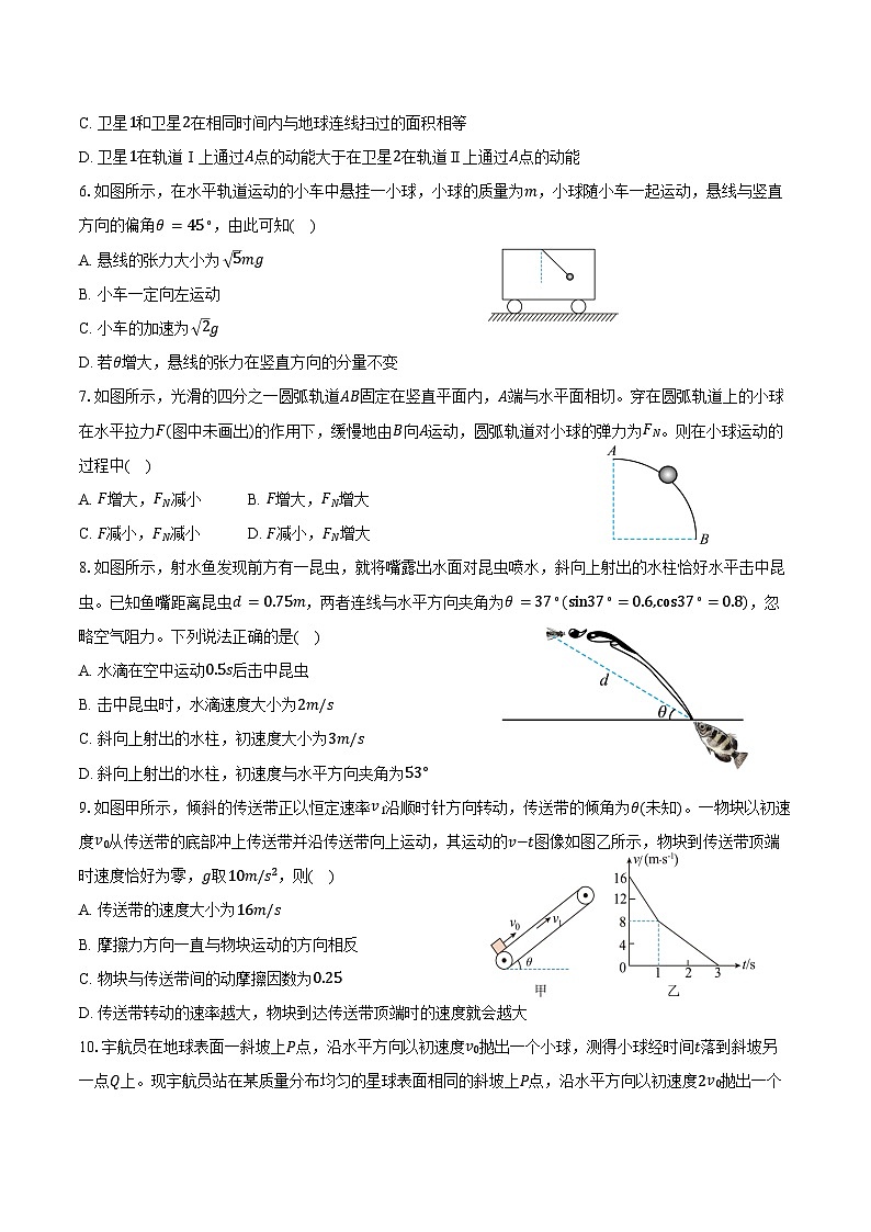 2024-2025学年江苏省扬州市新华中学高三(上)月考物理试卷(9月)(含解析)第2页