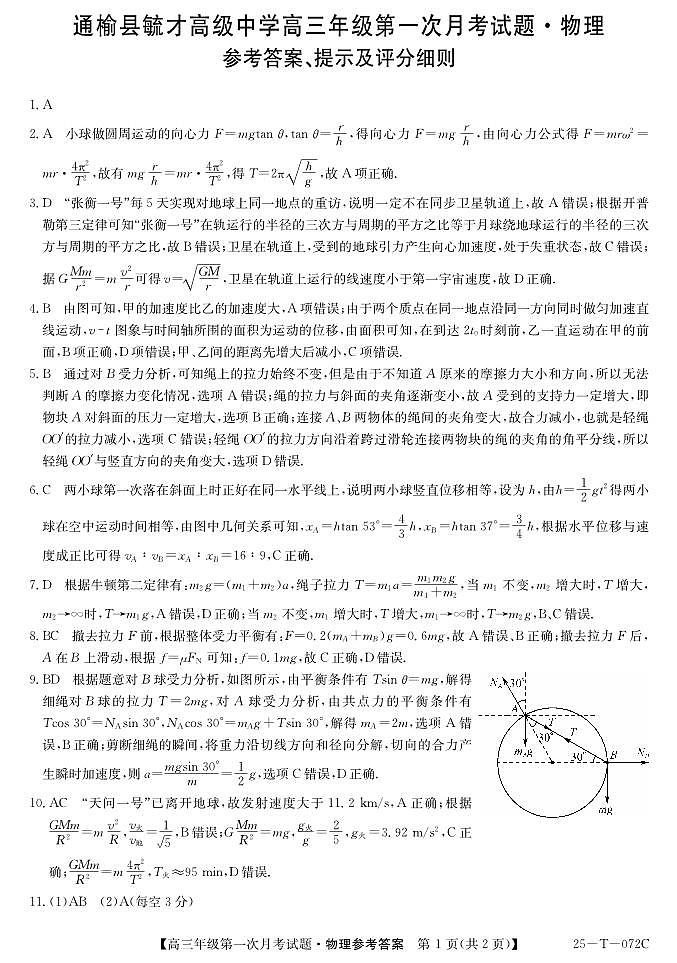25-T-072C-物理DA第1頁