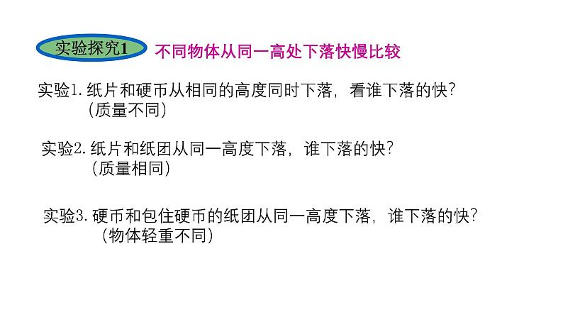 2.4 自由落体运动 课件-2024-2025学年高一上学期物理人教版(2019)必修第一册第7页