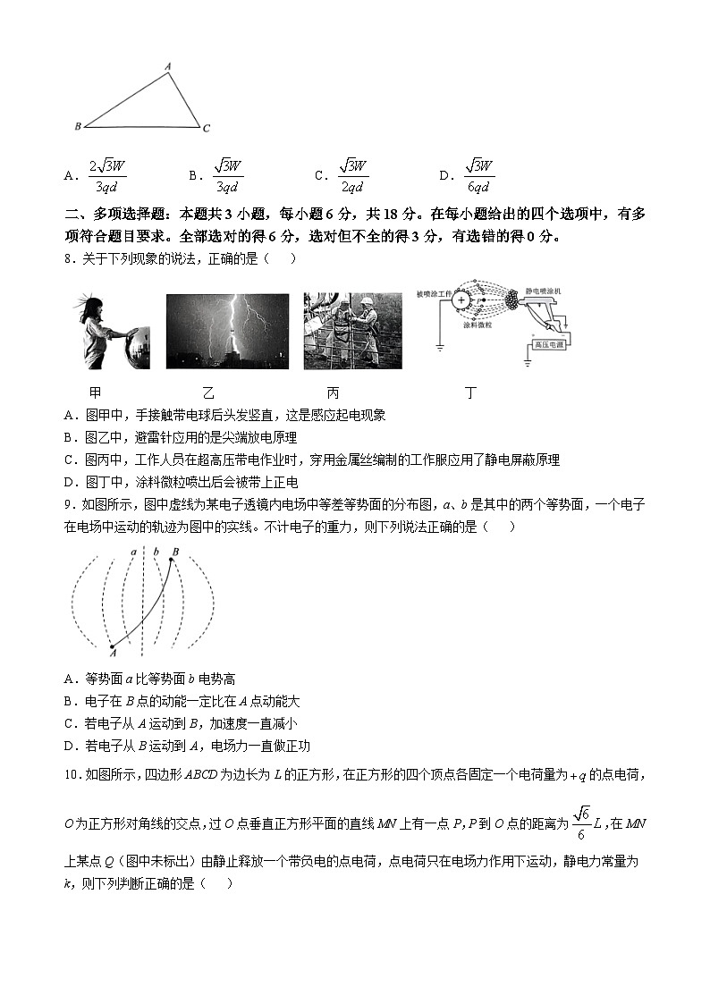 河南省十校2024-2025学年高二上学期10月月考物理试题第3页