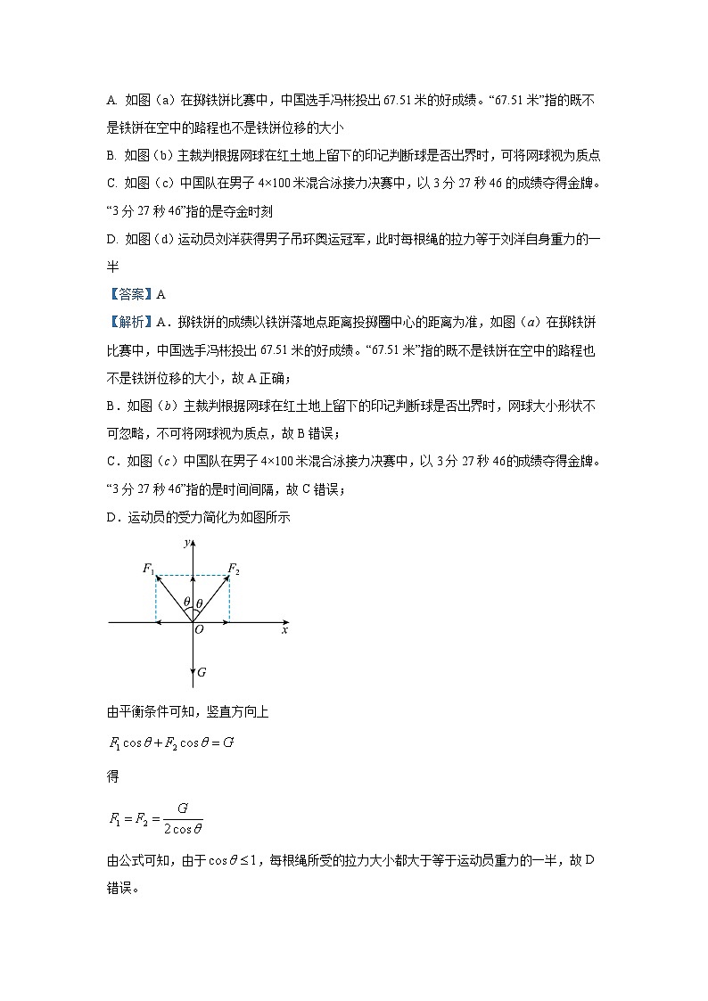 [物理][一模]2025屆浙江省天域聯(lián)盟高三上學(xué)期月考試題(解析版)第2頁(yè)